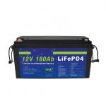 LiFePO4 lityum batareyasi 12V 180Ah elektr velosipedlari uchun quyosh energiyasini saqlash tizimlari uchun.
