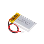 OEM Custom 502035 300mAh 1,11Wh qayta zaryadlanuvchi Lipo batareyasi