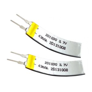 LiPO moslashtirilgan batareya 3.7V 43mAH
